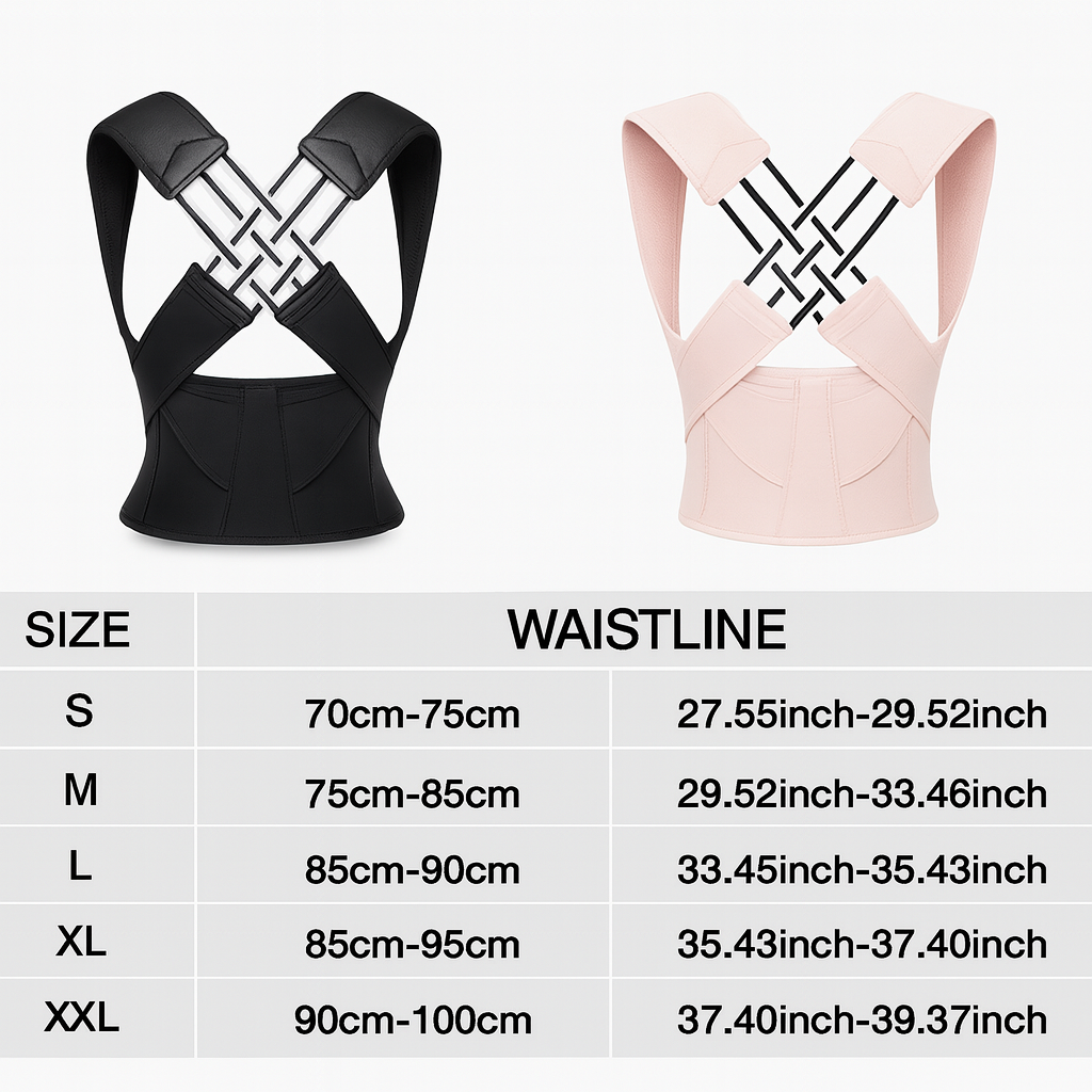 SpineEase™ Back Brace – Straighter Posture & Real Pain Relief in Weeks