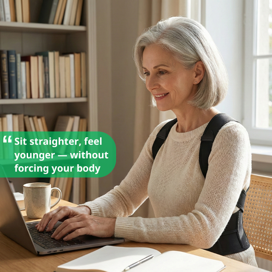 SpineEase™ Back Brace – Stop Fighting Your Posture All Day