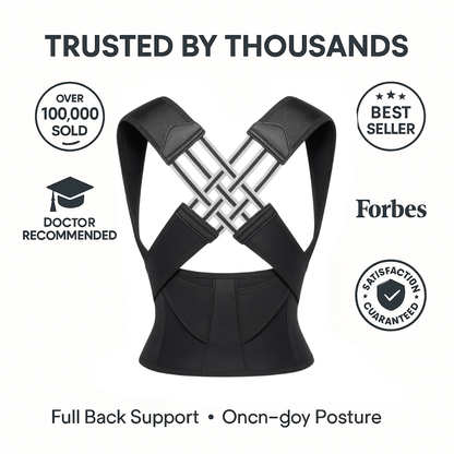 SpineEase™ Back Brace – Straighter Posture & Real Pain Relief in Weeks
