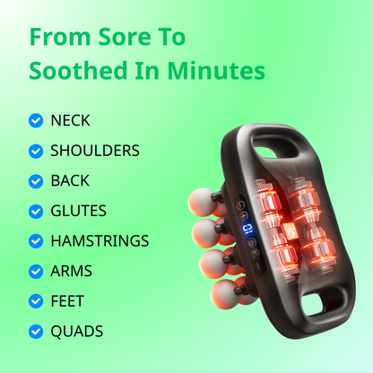 ReviveGun Pro 16™ – Premium Multi-Head Massager